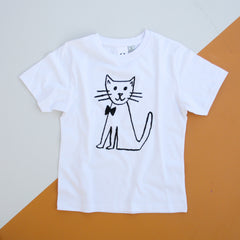 CAT Kid's T-Shirt - White
